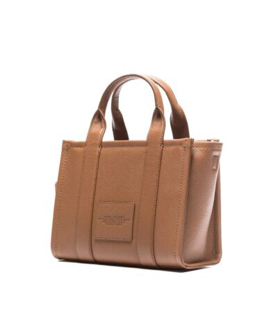 Marc Jacobs Brown The Leather Mini Tote Bag