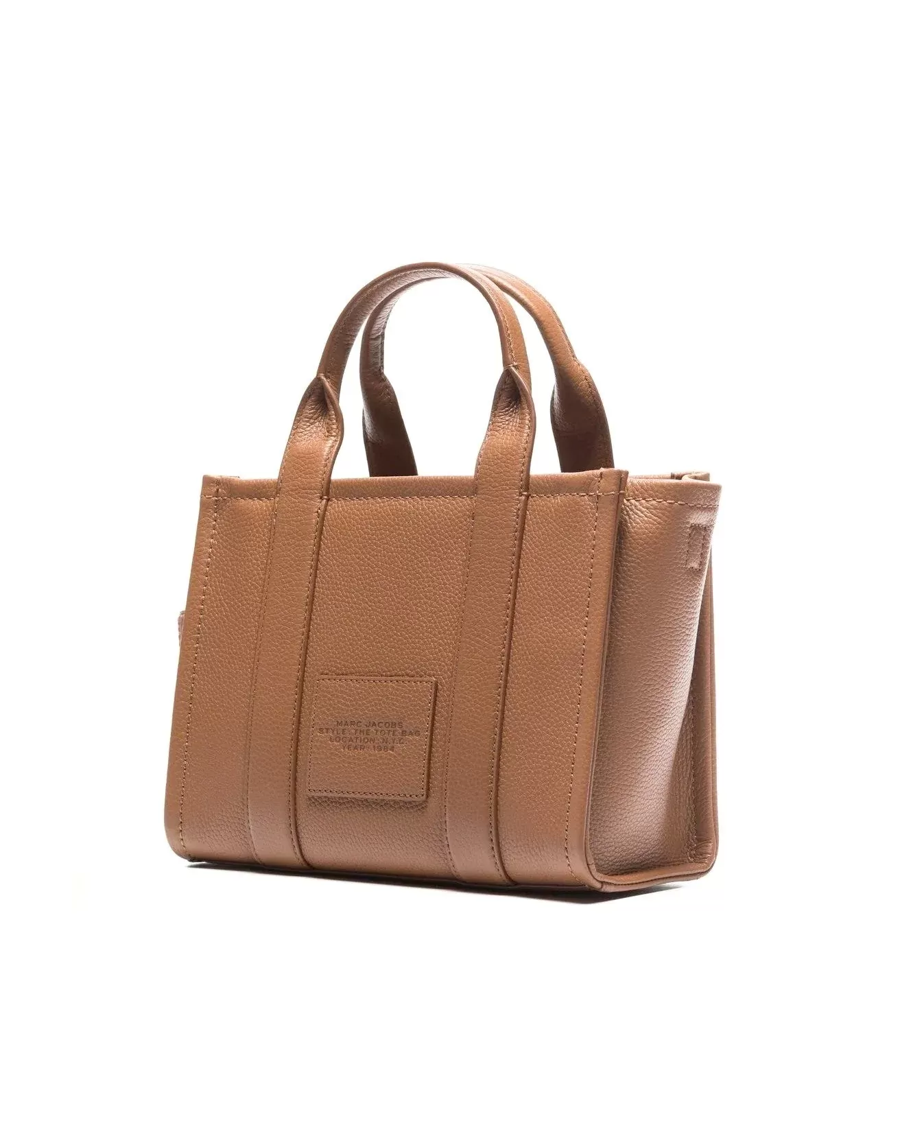 Marc Jacobs Brown The Leather Mini Tote Bag