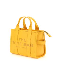 Marc Jacobs Yellow The Leather Mini Tote Bag