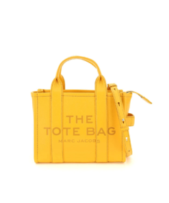 Marc Jacobs Yellow The Leather Mini Tote Bag