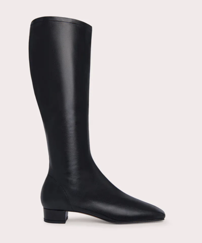 By Far Edie Black Leather Boots