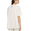 Essentials Boxy T-Shirt Applique Logo Buttercream