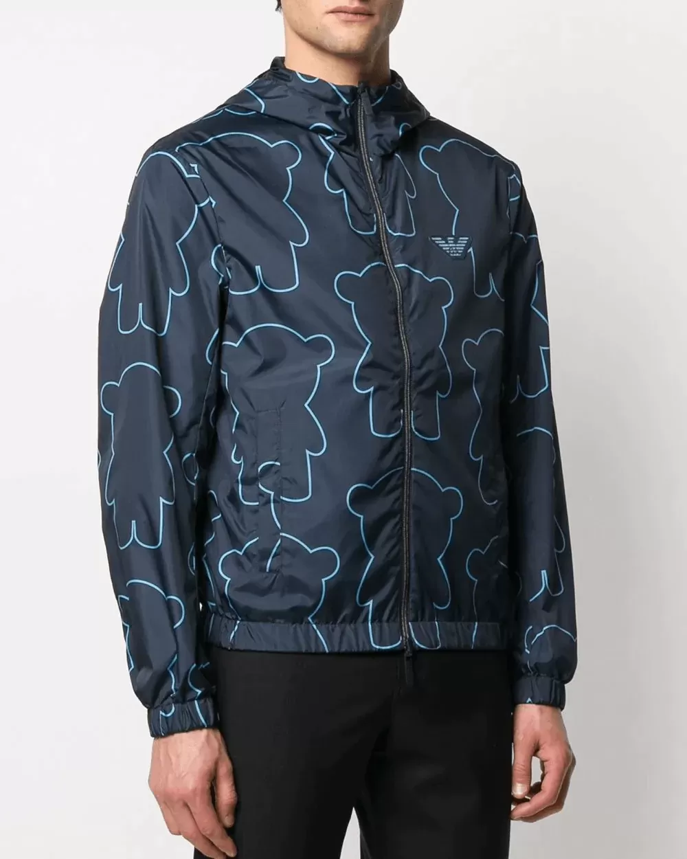 Emporio Armani Reversible Bear Print Jacket