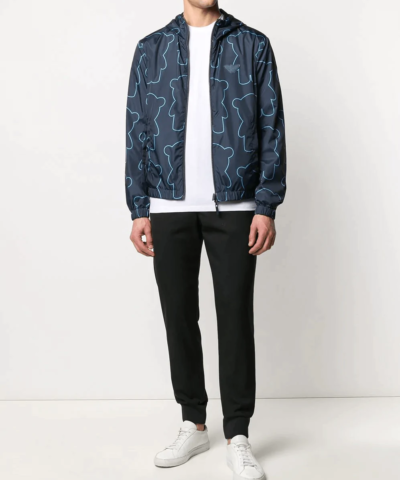 Emporio Armani Reversible Bear Print Jacket