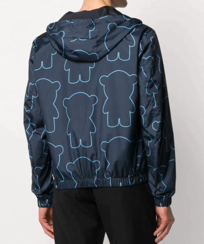 Emporio Armani Reversible Bear Print Jacket