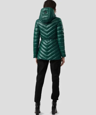 Mackage Tara lightweight down jacket with drawcord waist