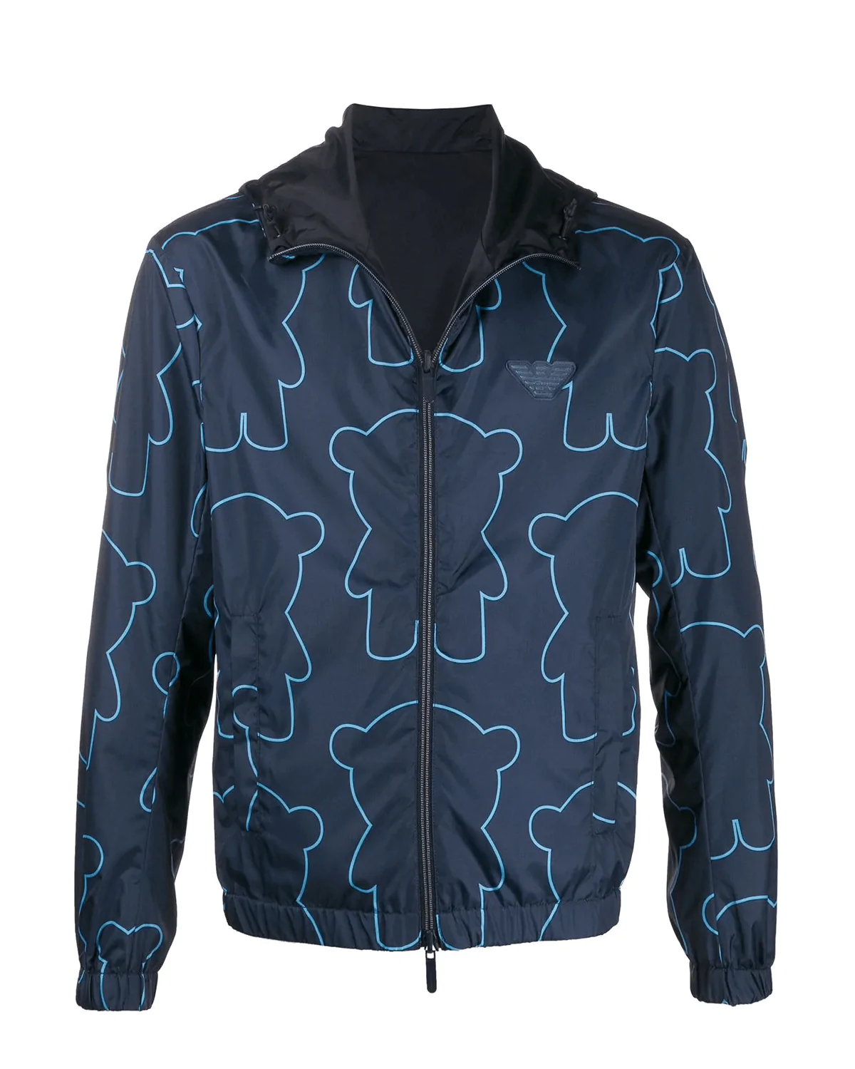 Emporio Armani Reversible Bear Print Jacket