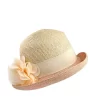 Nine West Pink Packable Flower Cloche Hat