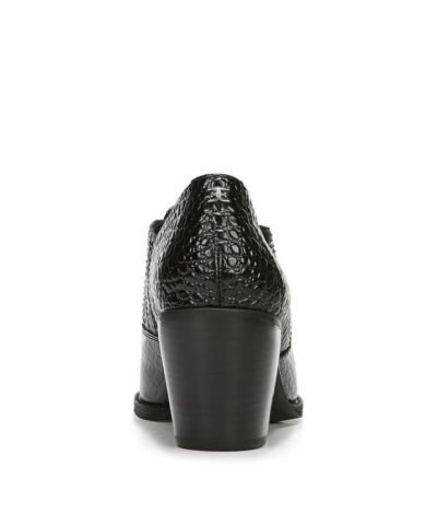 Sam Edelman Walton Crocodile-Embossed Ankle Booties