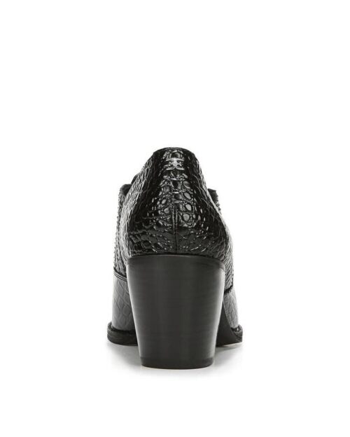 Sam Edelman Walton Crocodile-Embossed Ankle Booties