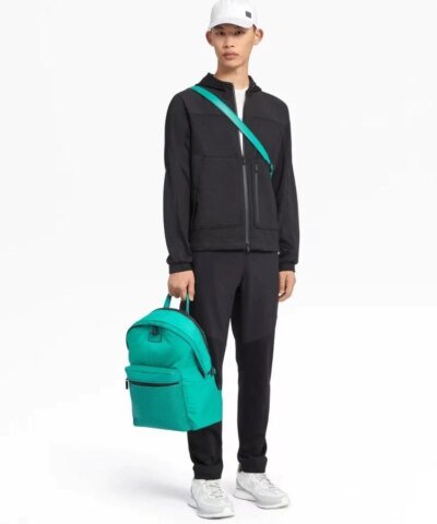 Z Zegna Techmerino™ 2-layers Wool Full Zip Hooded Sweatshirt