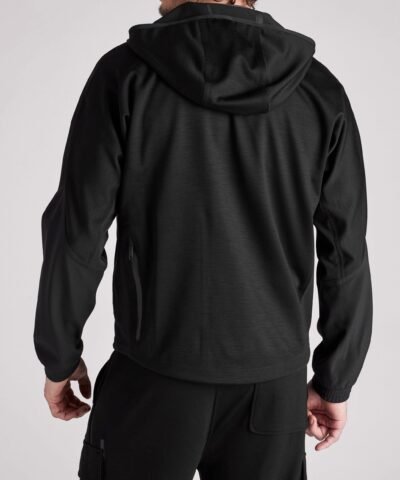 Z Zegna Techmerino™ 2-layers Wool Full Zip Hooded Sweatshirt