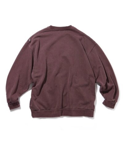 Nautica Japan | Pigment Dyed Arch Logo Sweatshirt