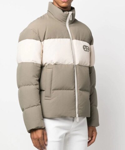 Emporio Armani Men's Logo-Embroidered Puffer Jacket