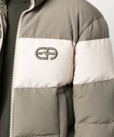 Emporio Armani Men's Logo-Embroidered Puffer Jacket
