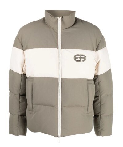 Emporio Armani Men's Logo-Embroidered Puffer Jacket