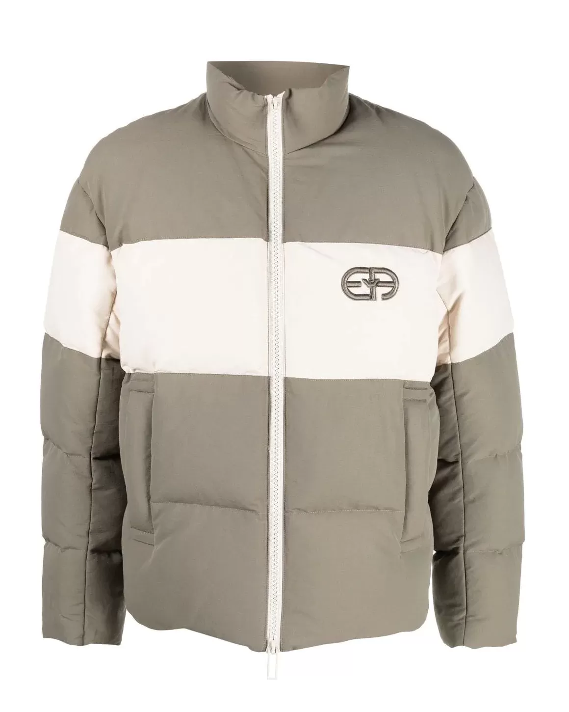 Emporio Armani Men's Logo-Embroidered Puffer Jacket