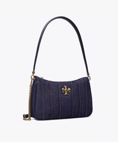 Tory Burch Kira Mini Denim Shoulder Bag