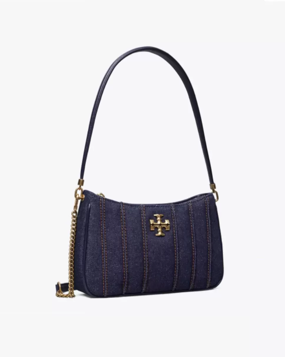 Tory Burch Kira Mini Denim Shoulder Bag