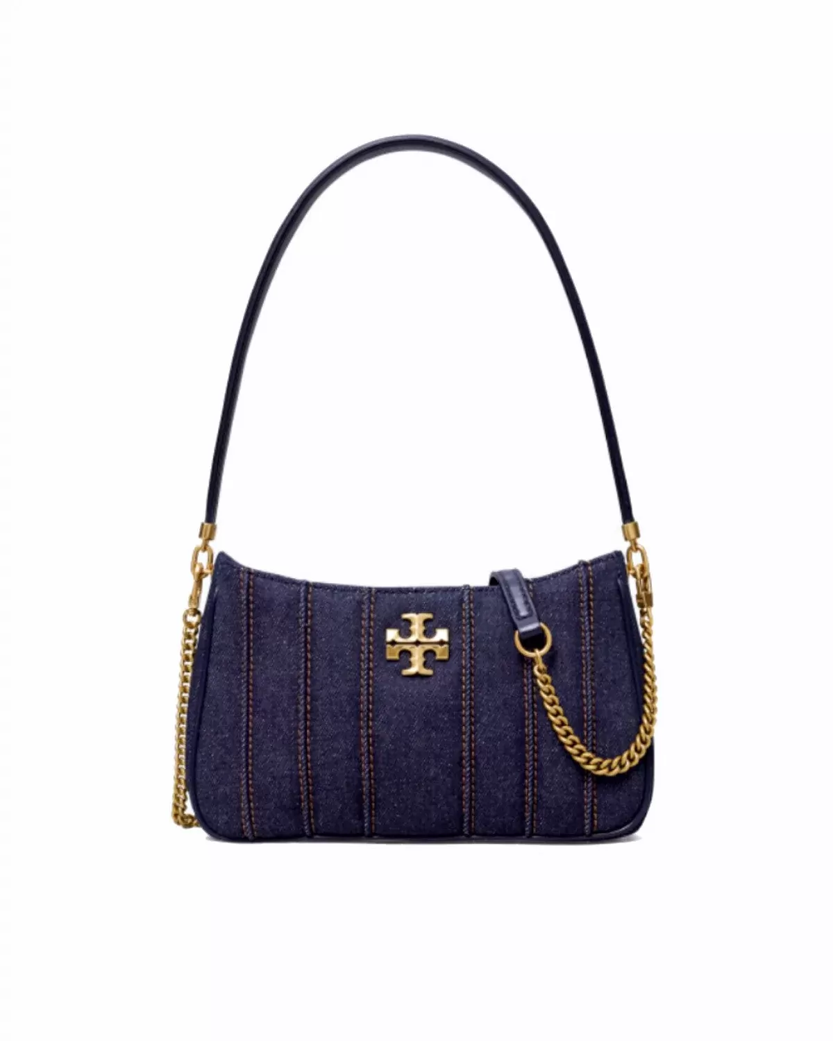 Tory Burch Kira Mini Denim Shoulder Bag