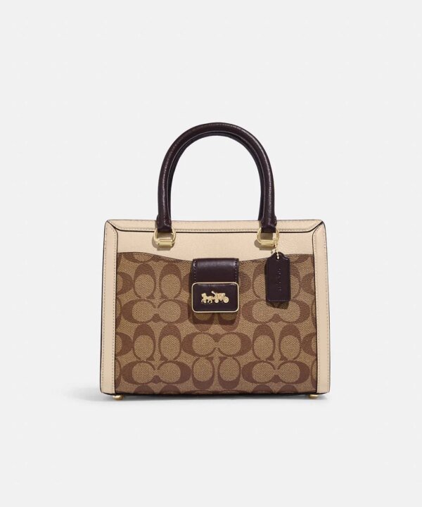Coach Grace Carryall In Signature Canvas