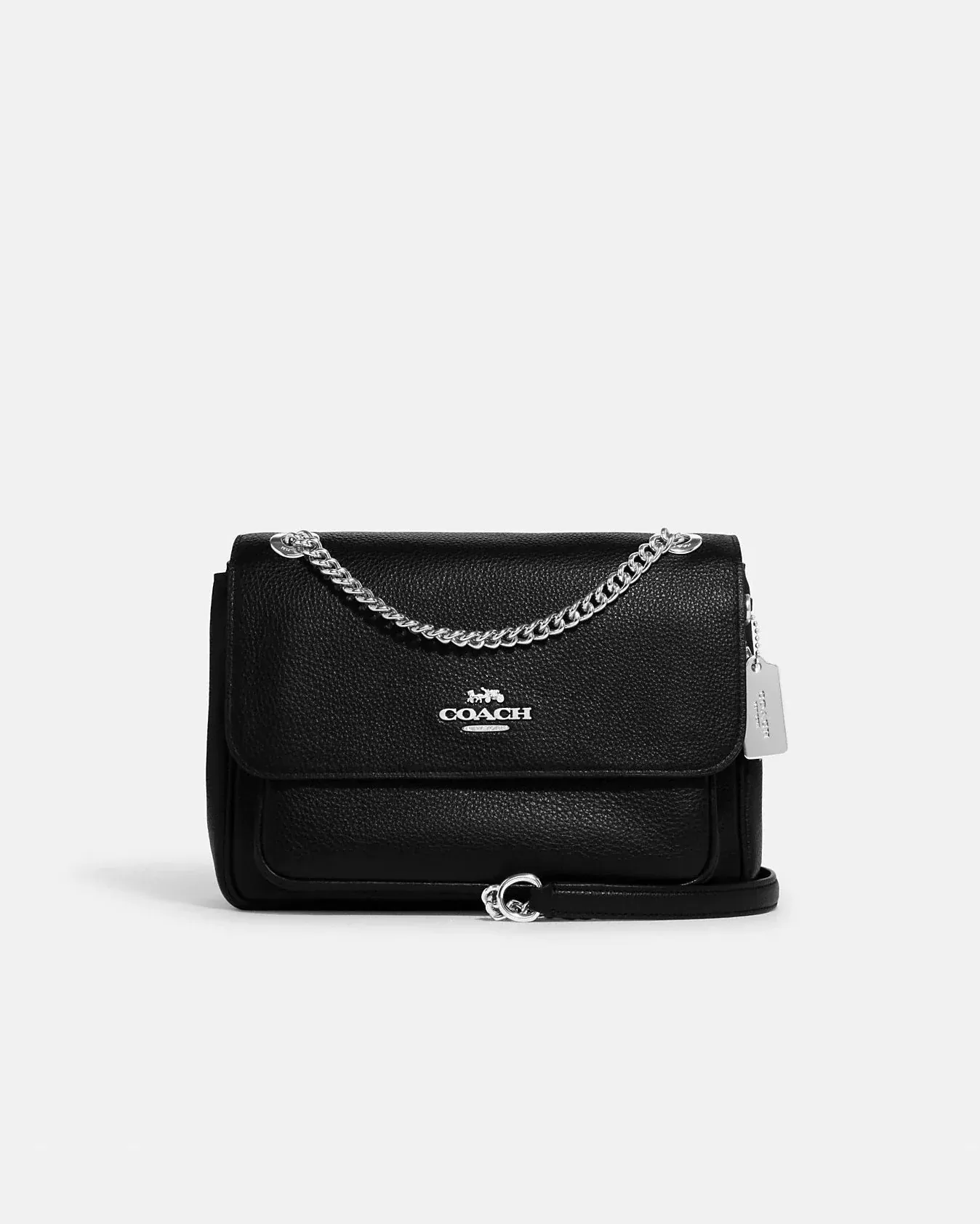 Coach Klare Crossbody 25 In Silver/Black