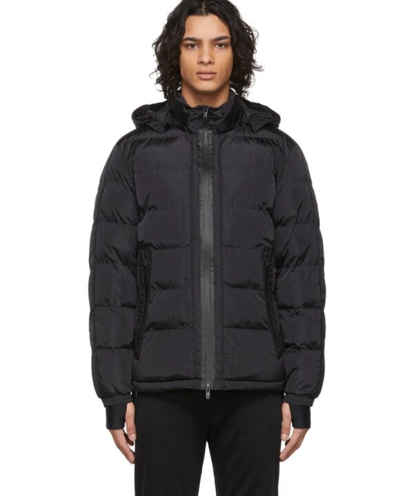 Zegna Outdoor Capsule Quilted Puffer Jacket In Black