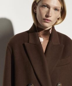 Vince Double Breasted Oversized Coat