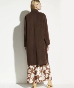 Vince Double Breasted Oversized Coat