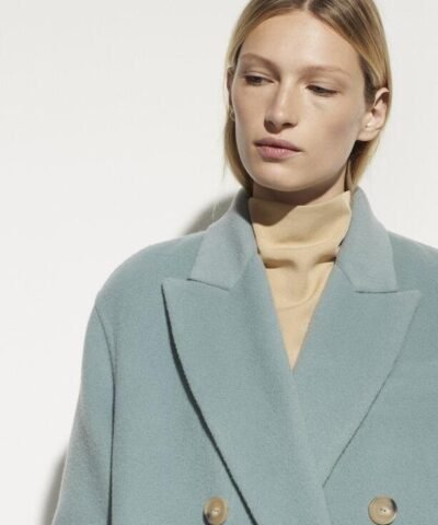 Vince Double Breasted Oversized Coat