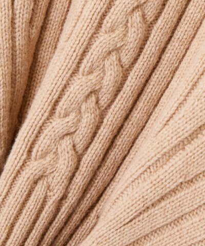 Alexander Mcqueen Wool & Cashmere Knit Flared Turtleneck Sweater