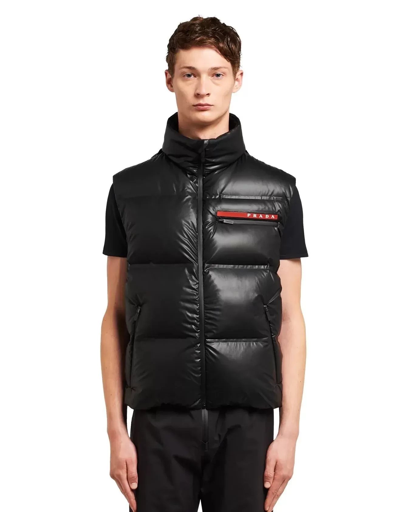 Prada Light Nylon Down Vest