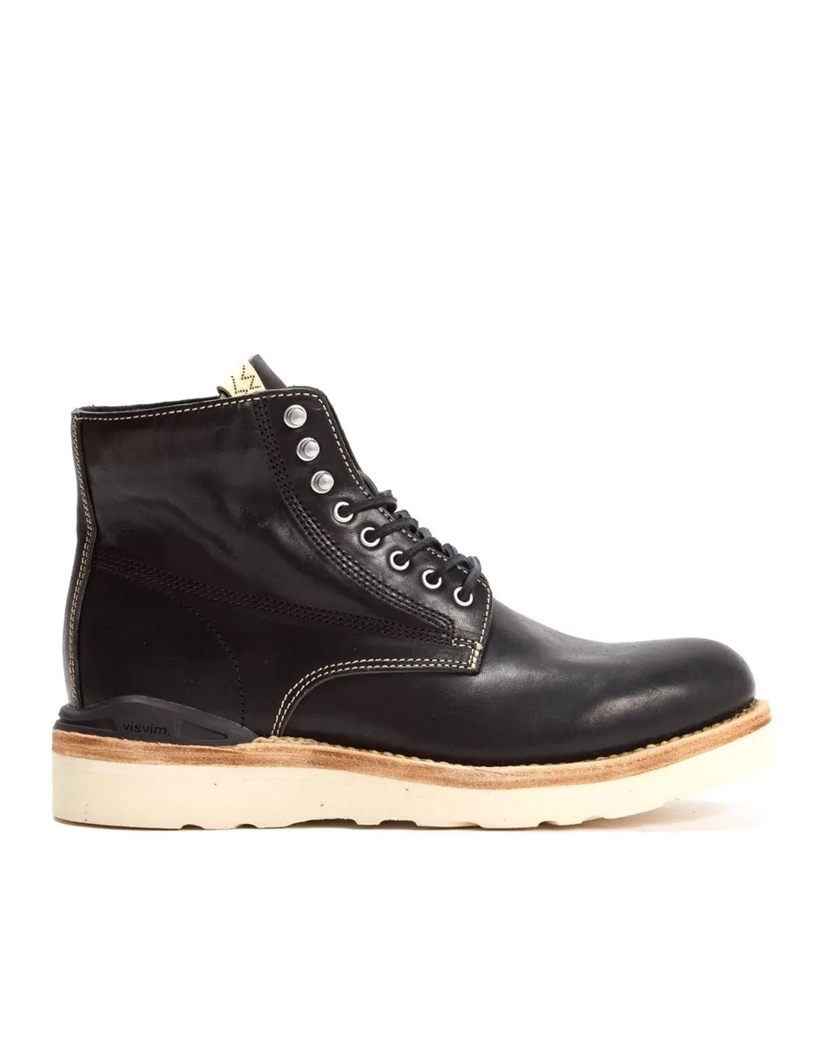 Visvim Virgil Boots Folk Black