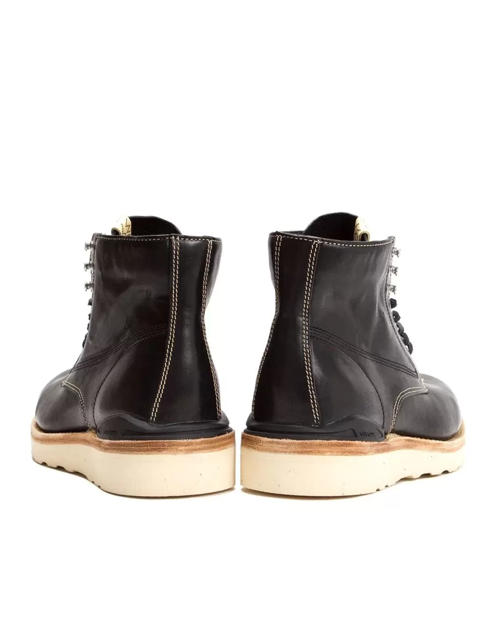 Visvim Virgil Boots Folk Black