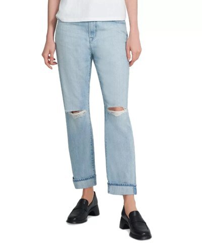 J Brand Tate Ripped Jeans in Statis Destruct