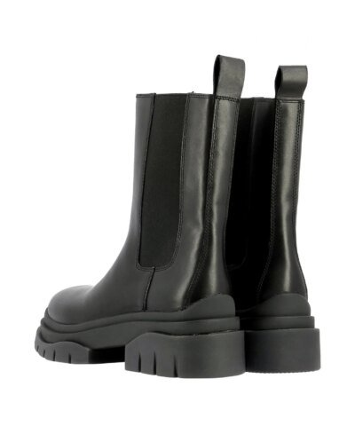 Ash Black Storm Chunky-Sole Boots