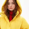 Weekend Max Mara Filo Quilted Jacket In Yellow