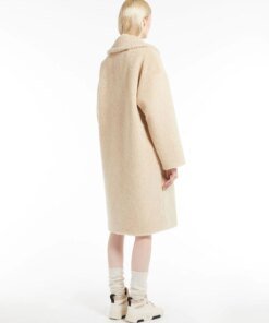Weekend Max Mara Salmone Wool Coat