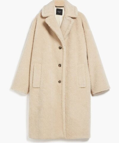 Weekend Max Mara Salmone Wool Coat