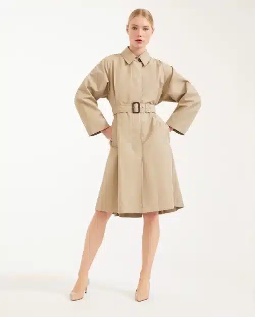 Max Mara Weekend Cotton Gabardine Raincoat