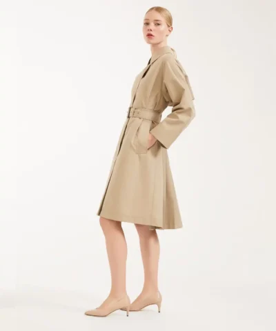 Max Mara Weekend Cotton Gabardine Raincoat