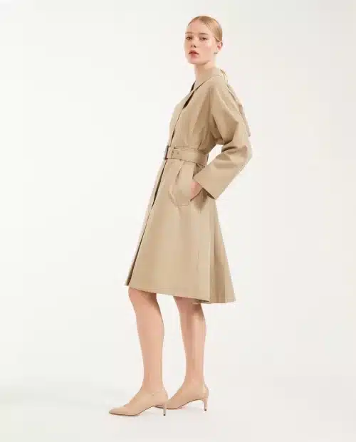 Max Mara Weekend Cotton Gabardine Raincoat