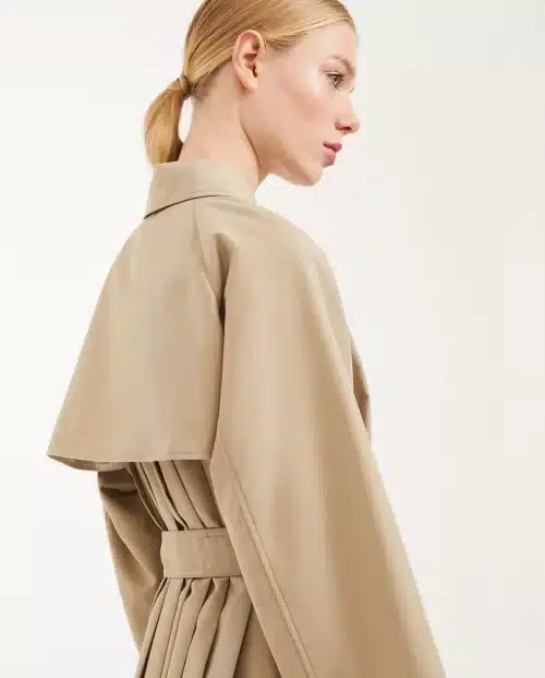 Max Mara Weekend Cotton Gabardine Raincoat