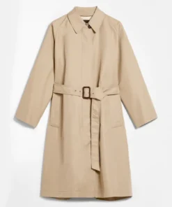 Max Mara Weekend Cotton Gabardine Raincoat