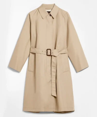 Max Mara Weekend Cotton Gabardine Raincoat