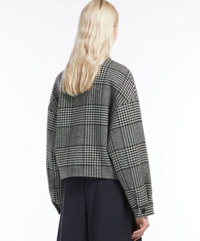 Weekend Max Mara Glen Plaid-Patterned Short Jacket