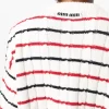 Miu Miu Striped Cable-Knit Jumper