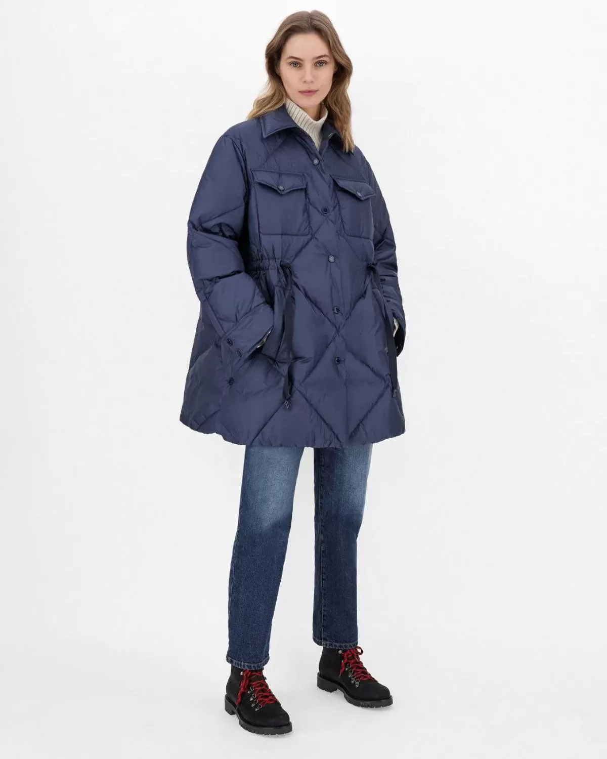 Max Mara Weekend Water-Repellent Fabric Down Jacket