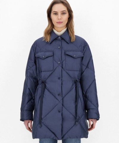 Max Mara Weekend Water-Repellent Fabric Down Jacket