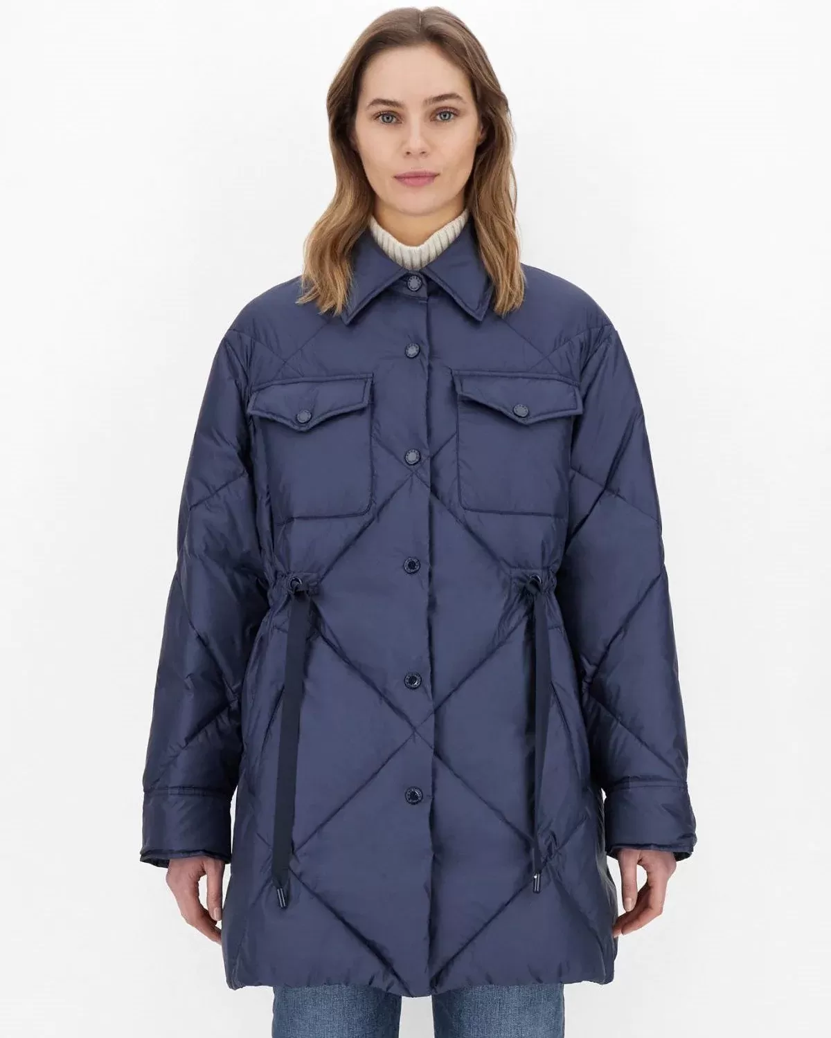 Max Mara Weekend Water-Repellent Fabric Down Jacket